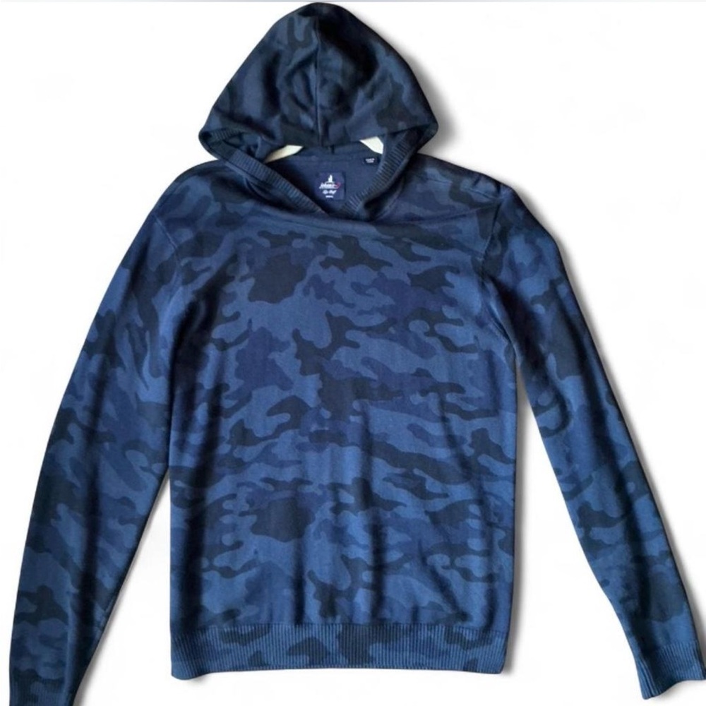 Midnight Blue Camo Hoodie by johnnie-O NwoT Small
